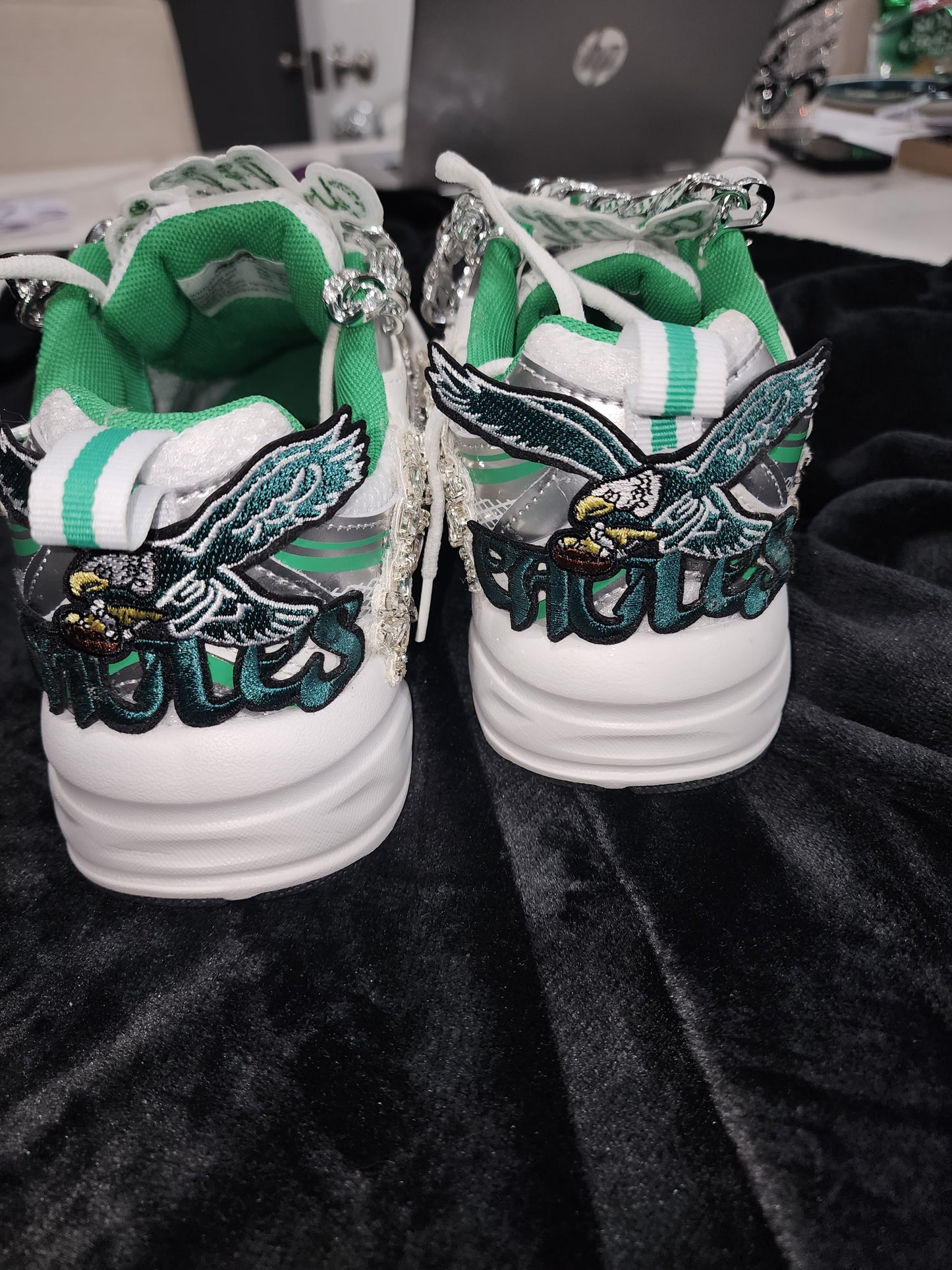 Fly Eagles Fly Sneakers Size 9.5