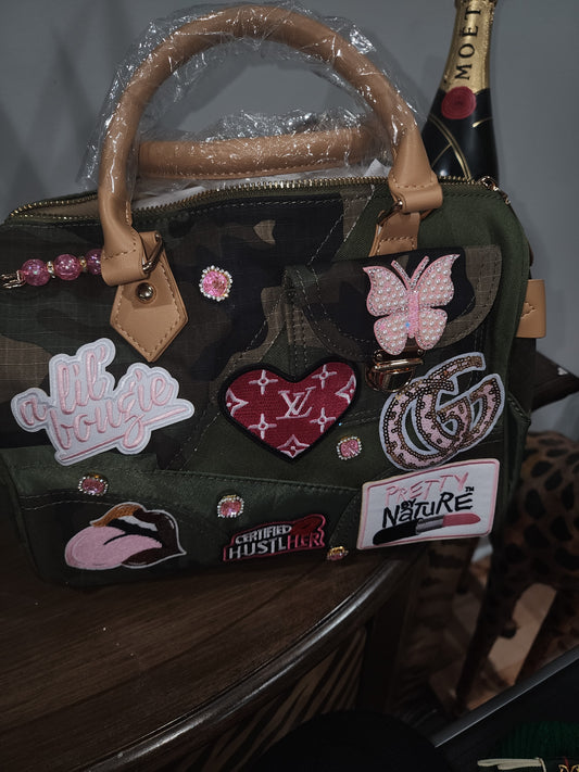 Bad & Bougie Camo Bag
