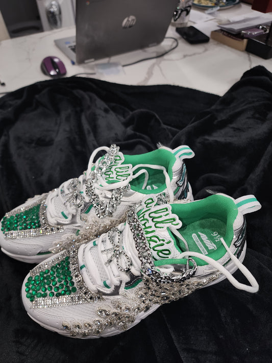 Fly Eagles Fly Sneakers Size 9.5