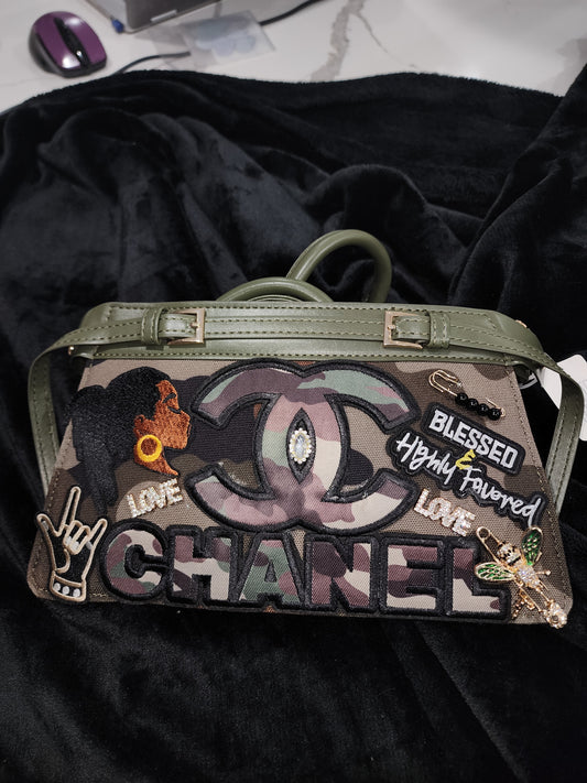 Bad & Bougie Camo Bag